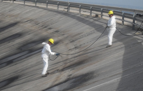 Ultimati i lavori di rivestimento bituminoso della diga di Ogliastro